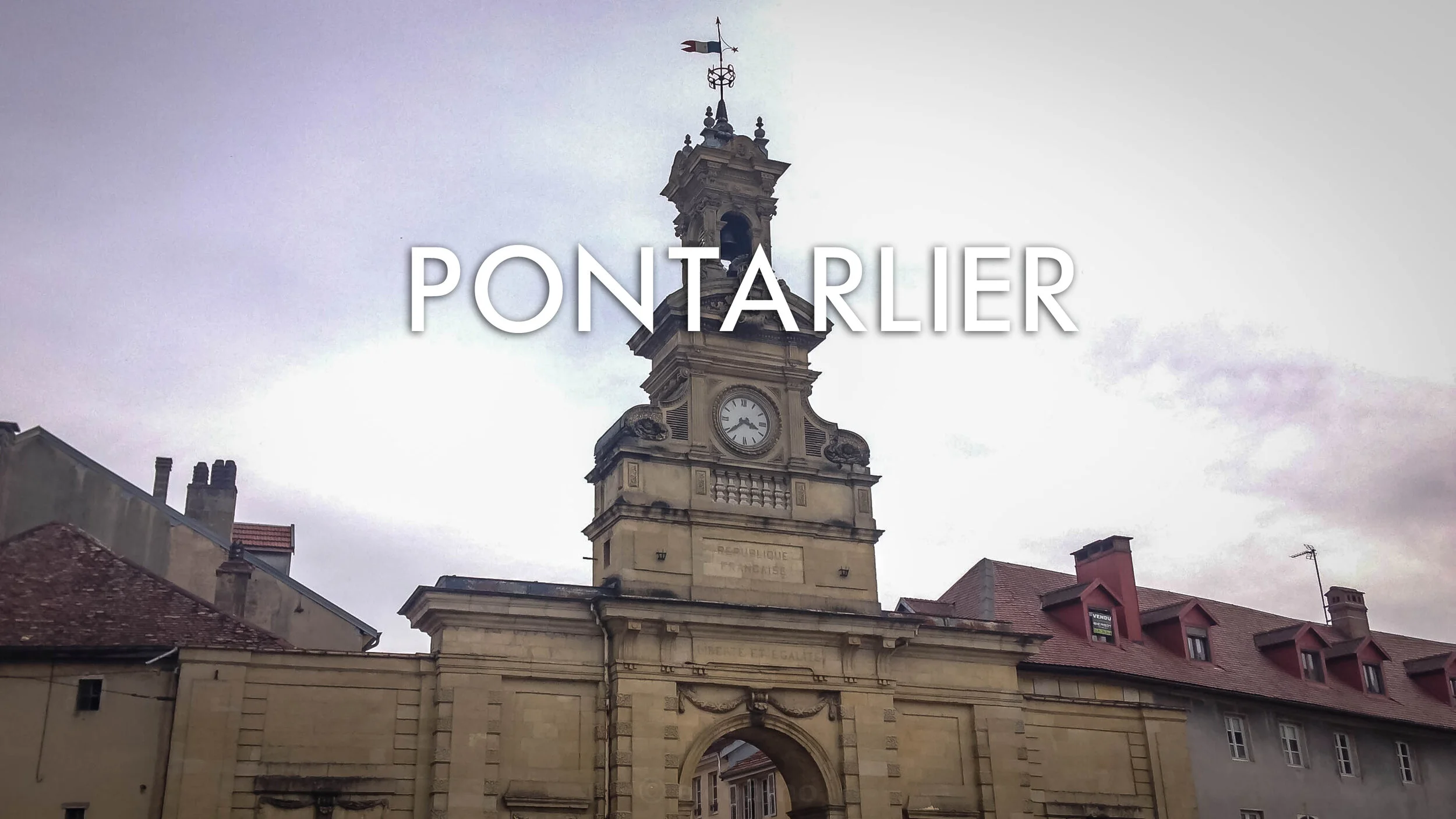 Leni on the Road to Pontarlier : October 2015