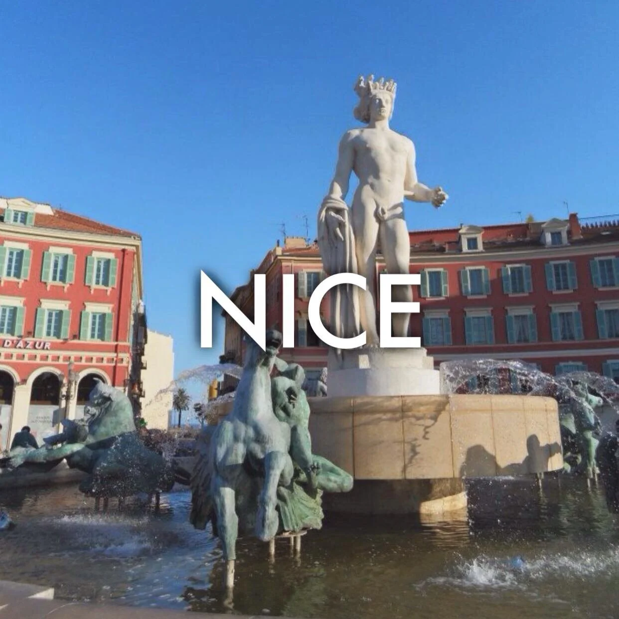 Nice, France : August 2012