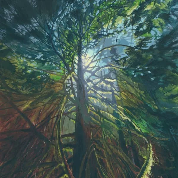 Be Still - Giclée square mounted print