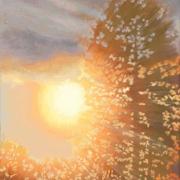 Unveiled - Giclée square mounted print