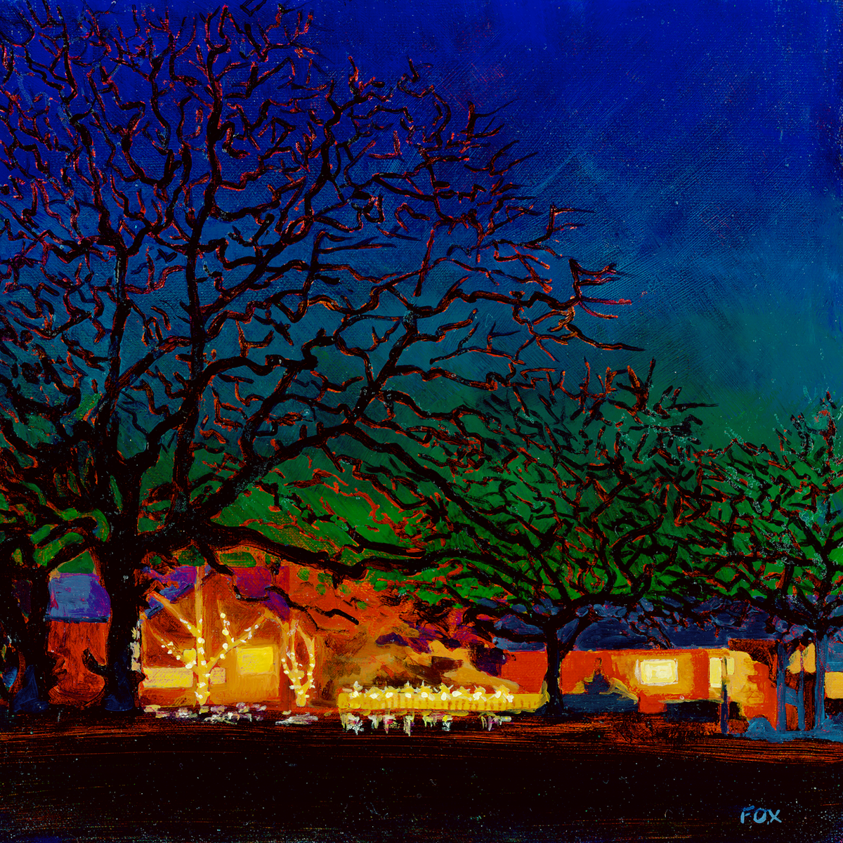 Winter Sky  - Original Painting
