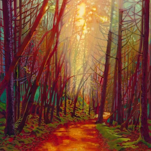 Heaven and Earth - Giclée square mounted print