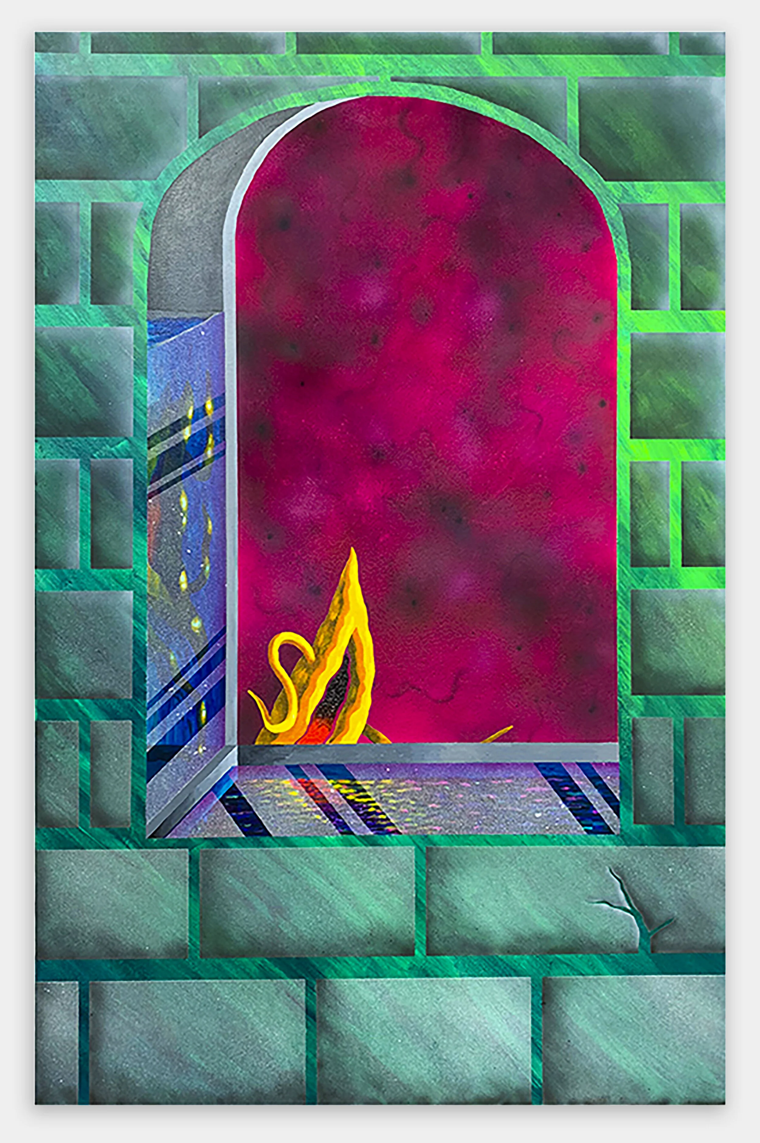 Deprived48”x 31”Acrylic on Canvas2019