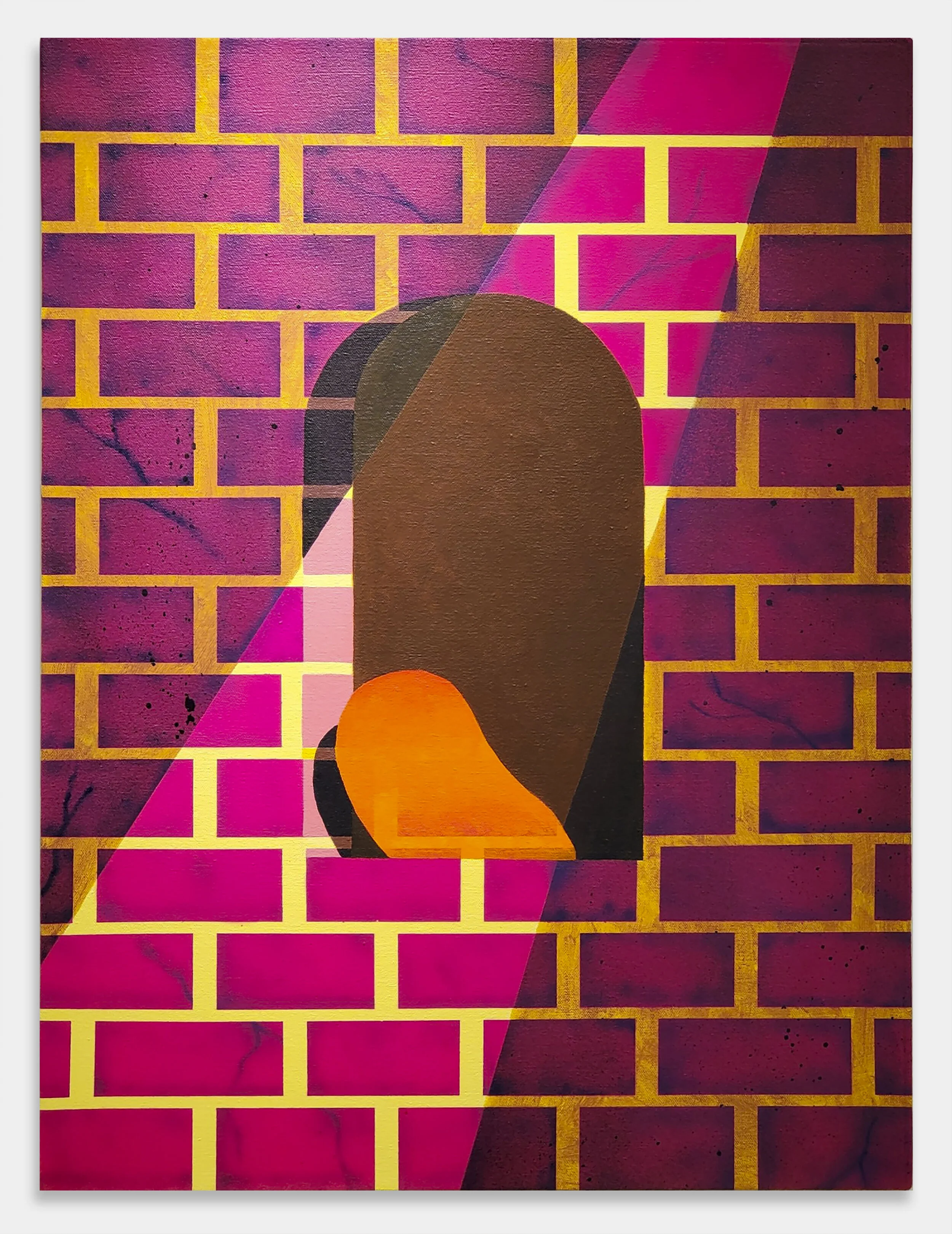 A Conversation with a Different SelfAcrylic on Canvas24”x 18”2019