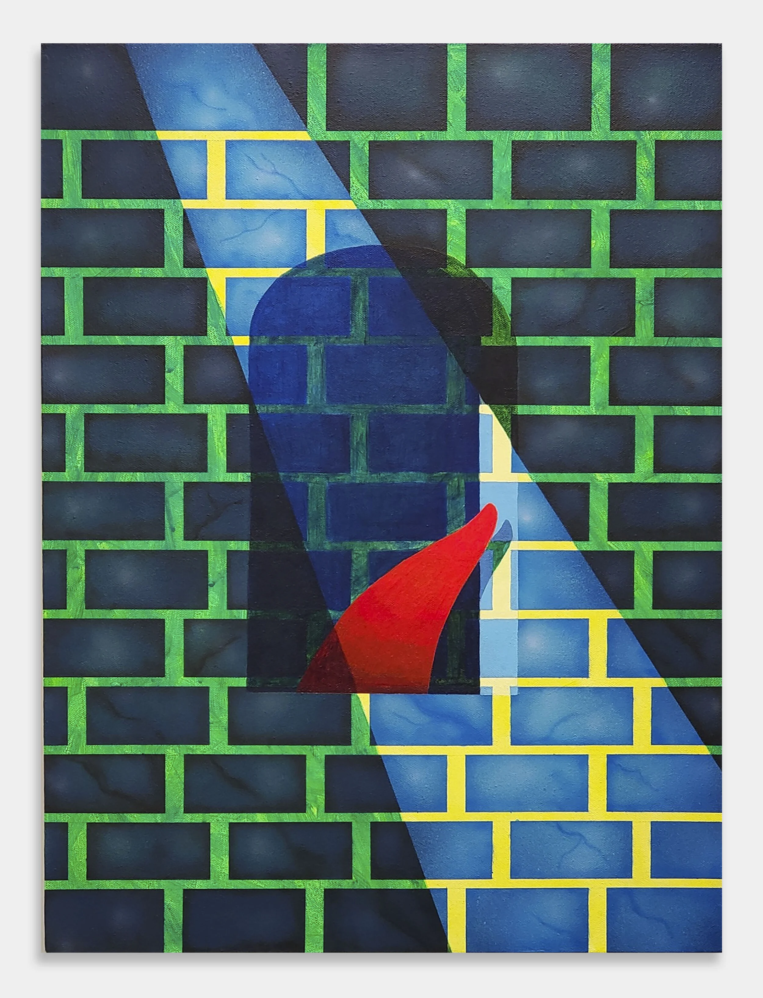 A Conversation with a Different Self IIAcrylic on Canvas24”x 18”2019