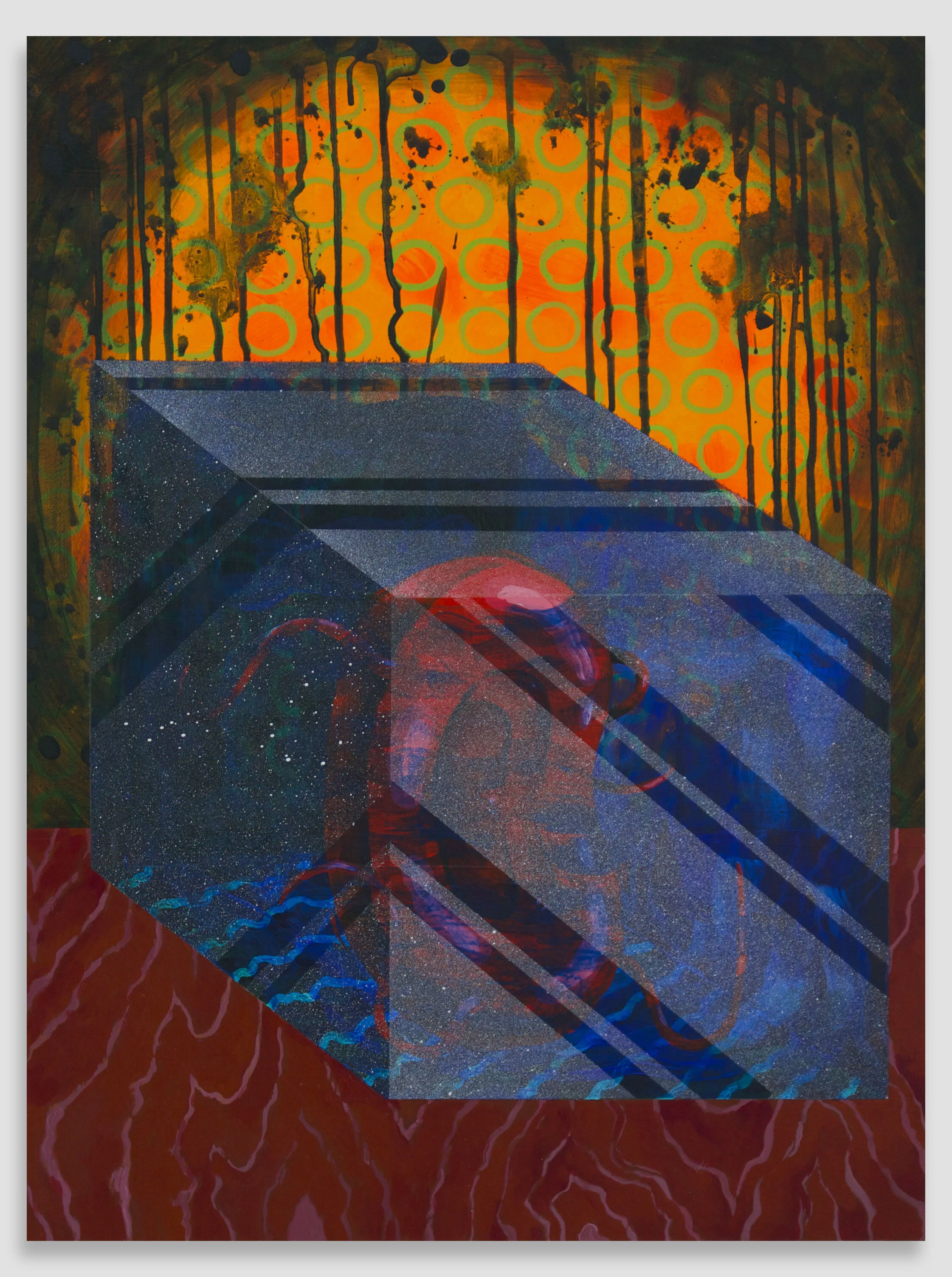 ContainmentAcrylic on Panel24”x 18”2018