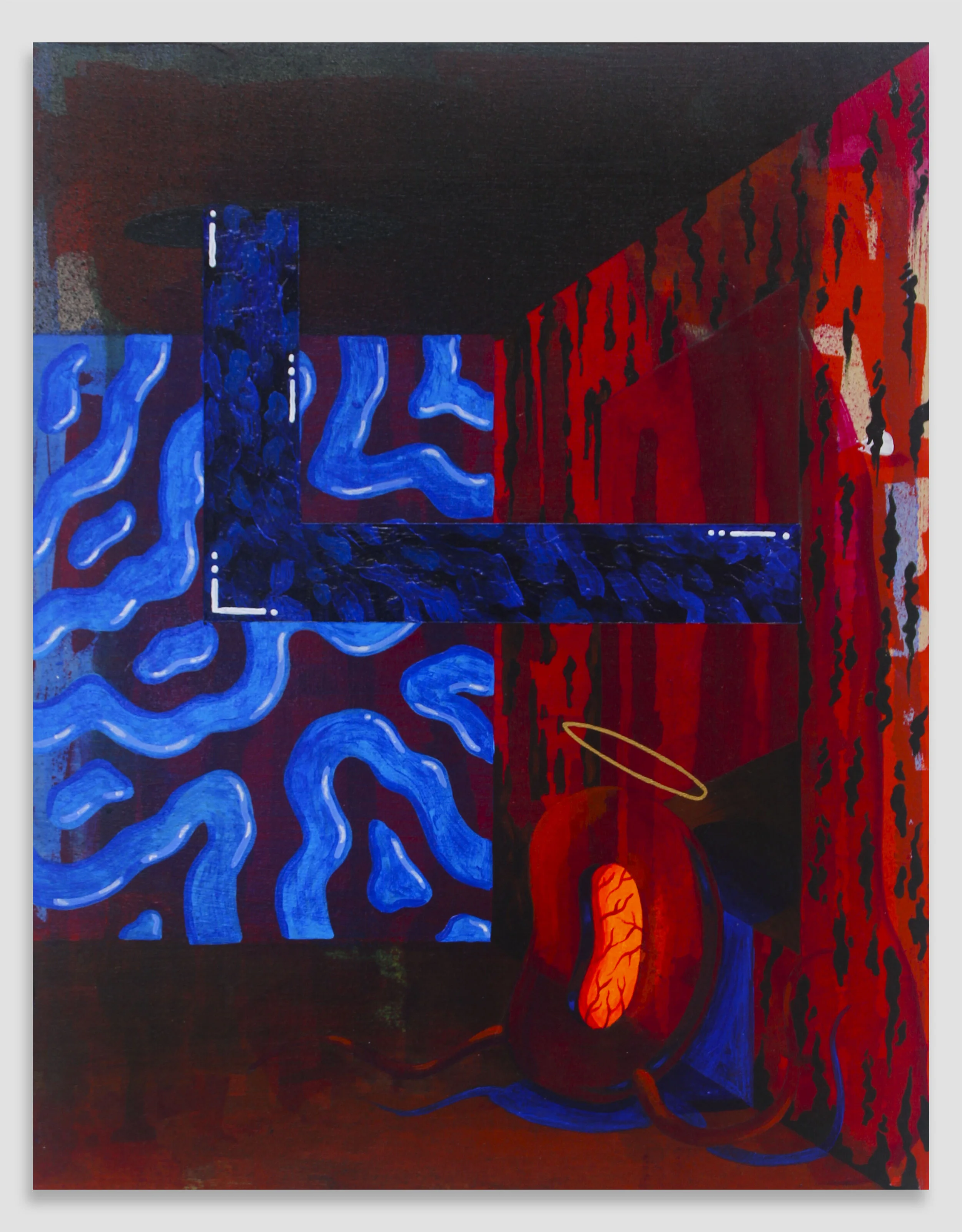 &nbsp;I Came Here Once In A Dream&nbsp;Acrylic on Panel14”x 11”2018