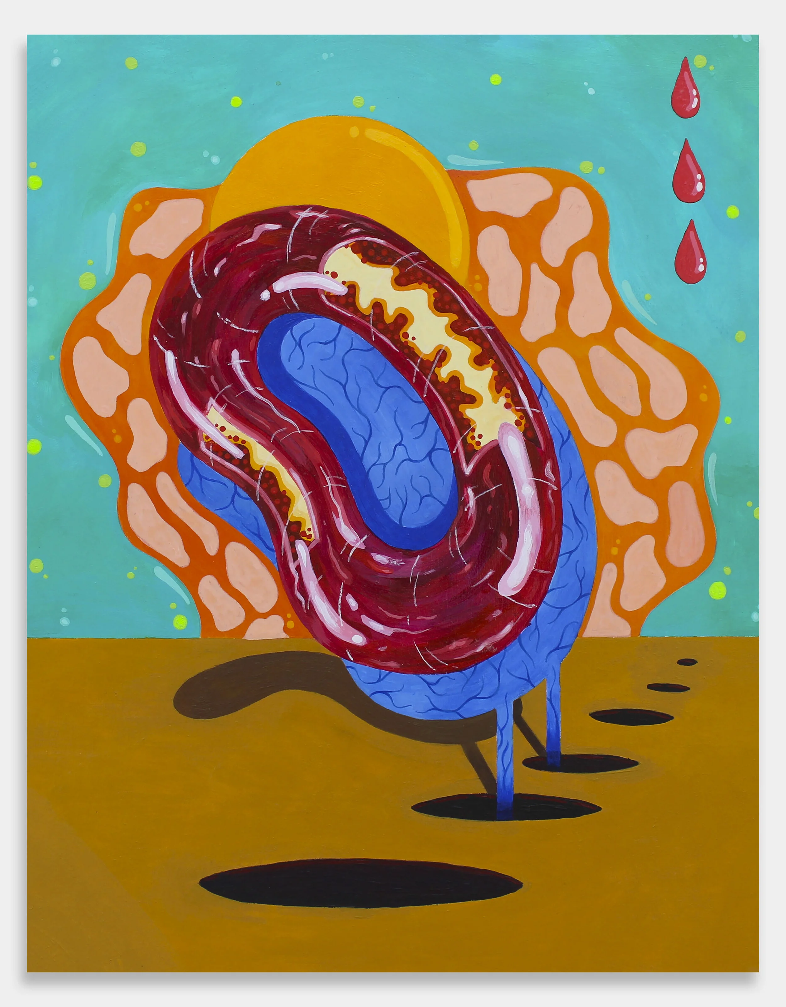 Time TravelerAcrylic on Panel14”x 11”2017