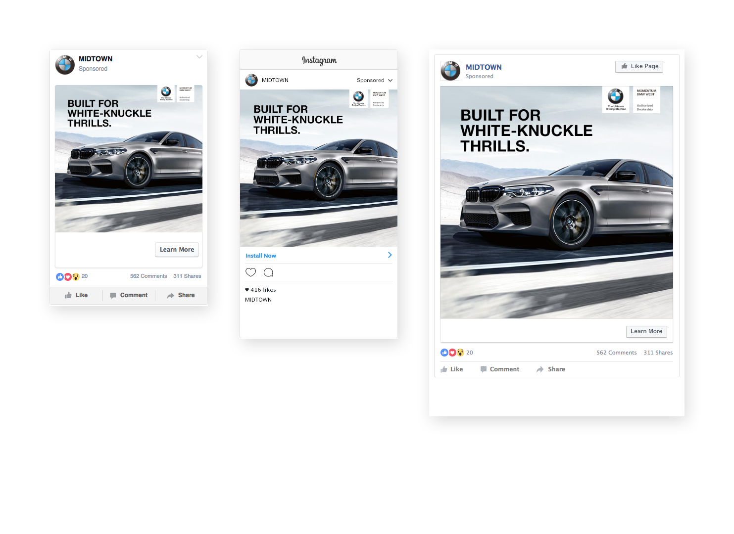 BMW DEALERSHIP - DIGITAL ADS (SEARCH, SOCIAL)