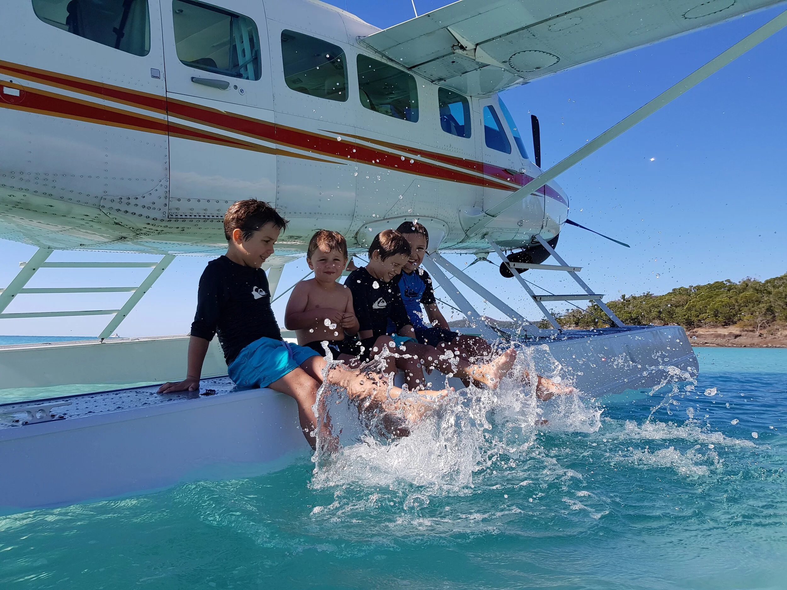 Air Whitsundays — Heart Reef — Airlie Beach