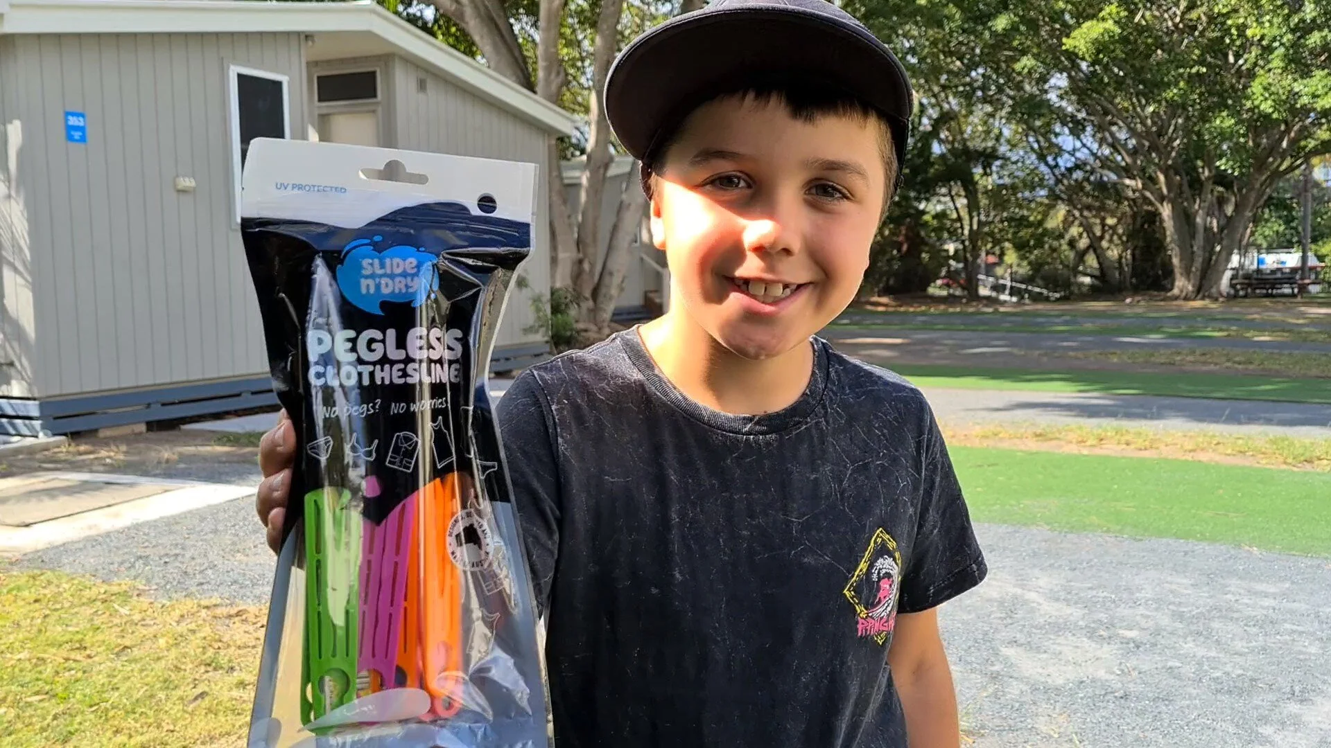 Pegless Clothesline and Awning Hooks