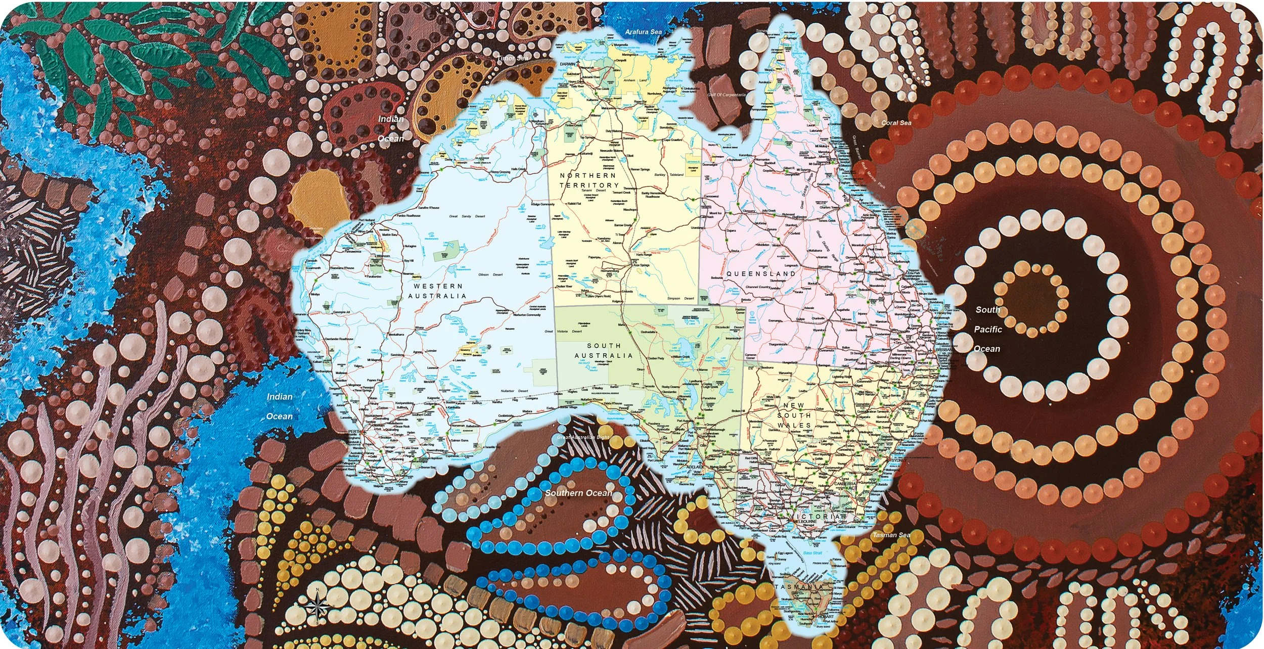 Picnic Table Maps - Coast to Country Memories