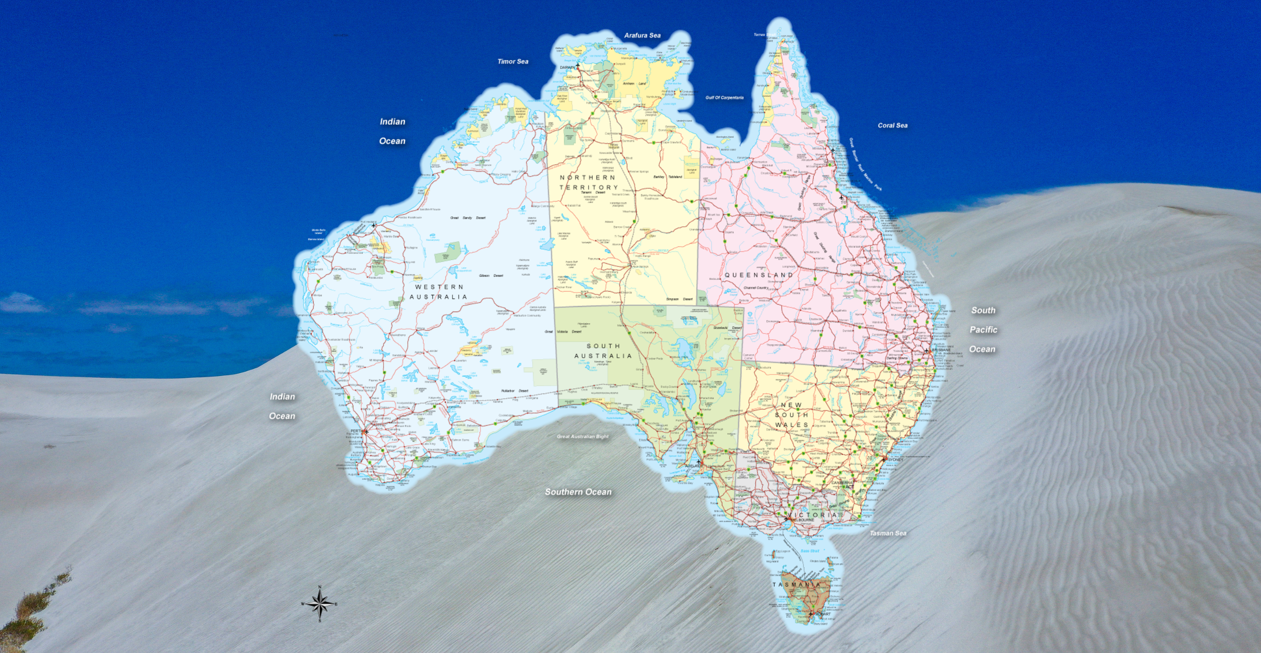 Picnic Table Maps - Point Gibbbon Sand Dunes