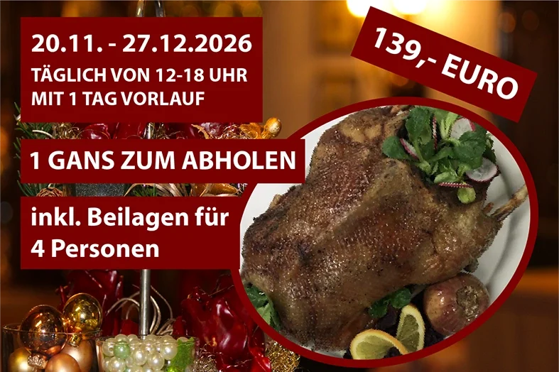 Gans zum Abholen