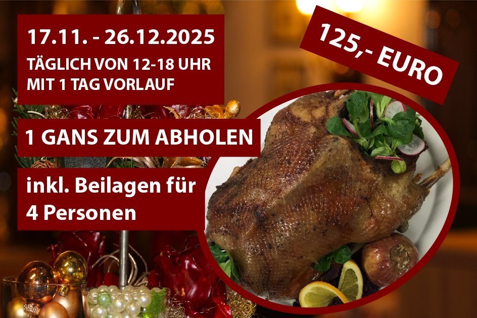 Gans zum Abholen