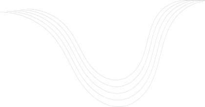 Multiple white curved lines on a black background, resembling stylized V shapes.