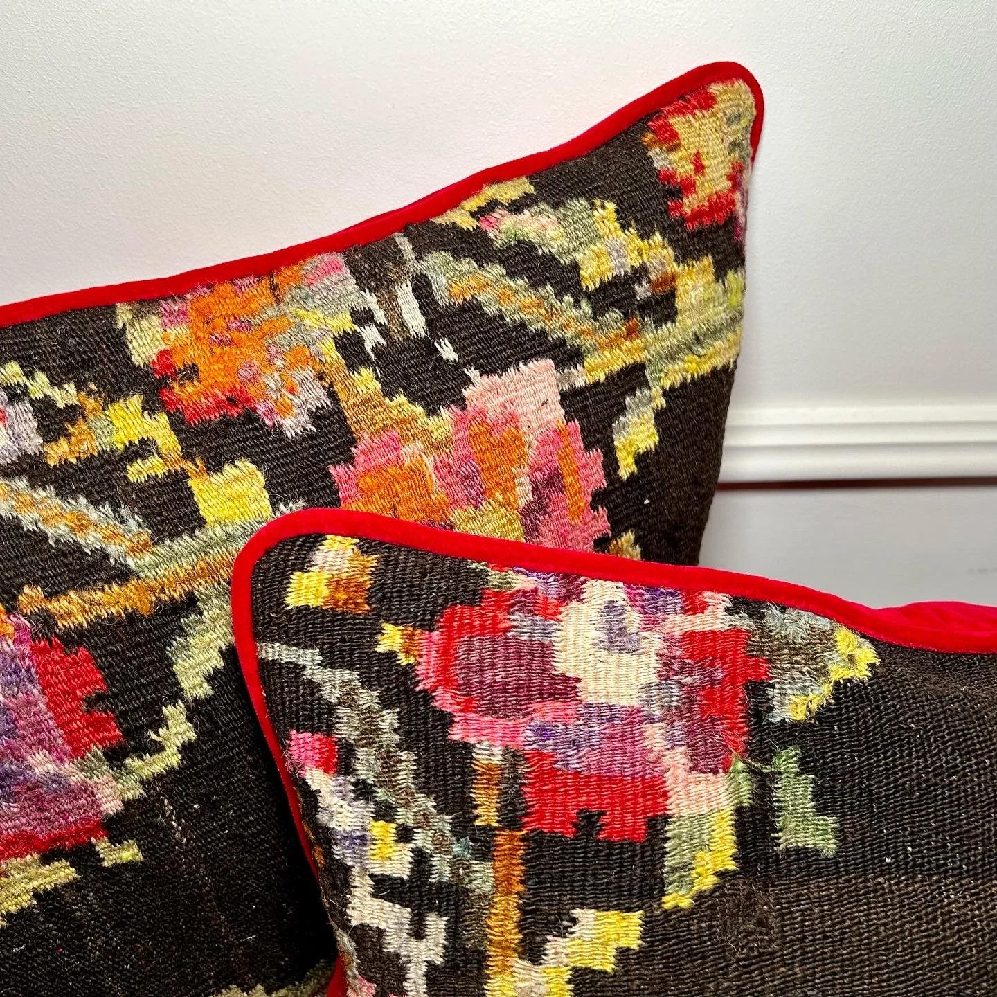 vintage Kelim cushions