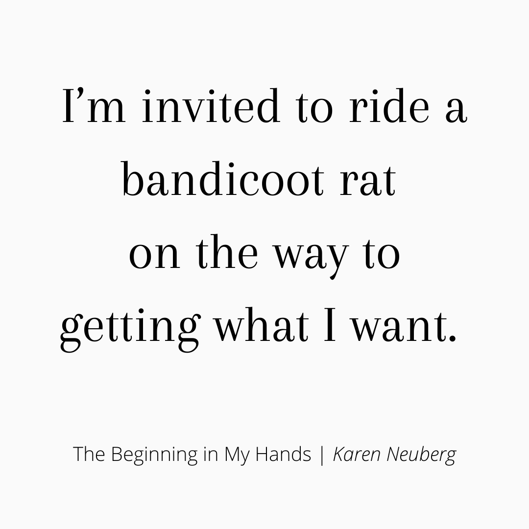 The Beginning in My Hands