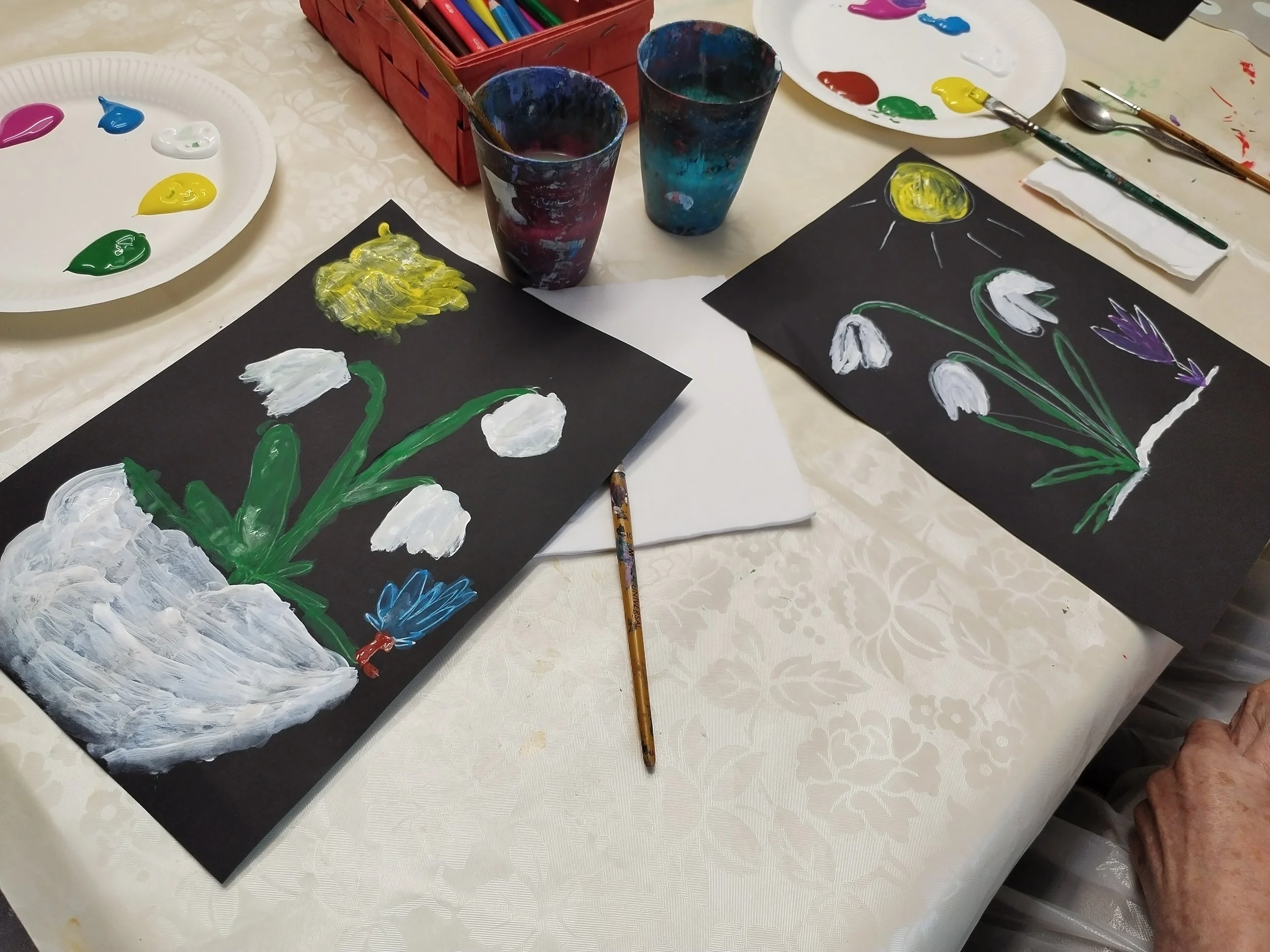 Kreativ im Pflegeheim, Dresden