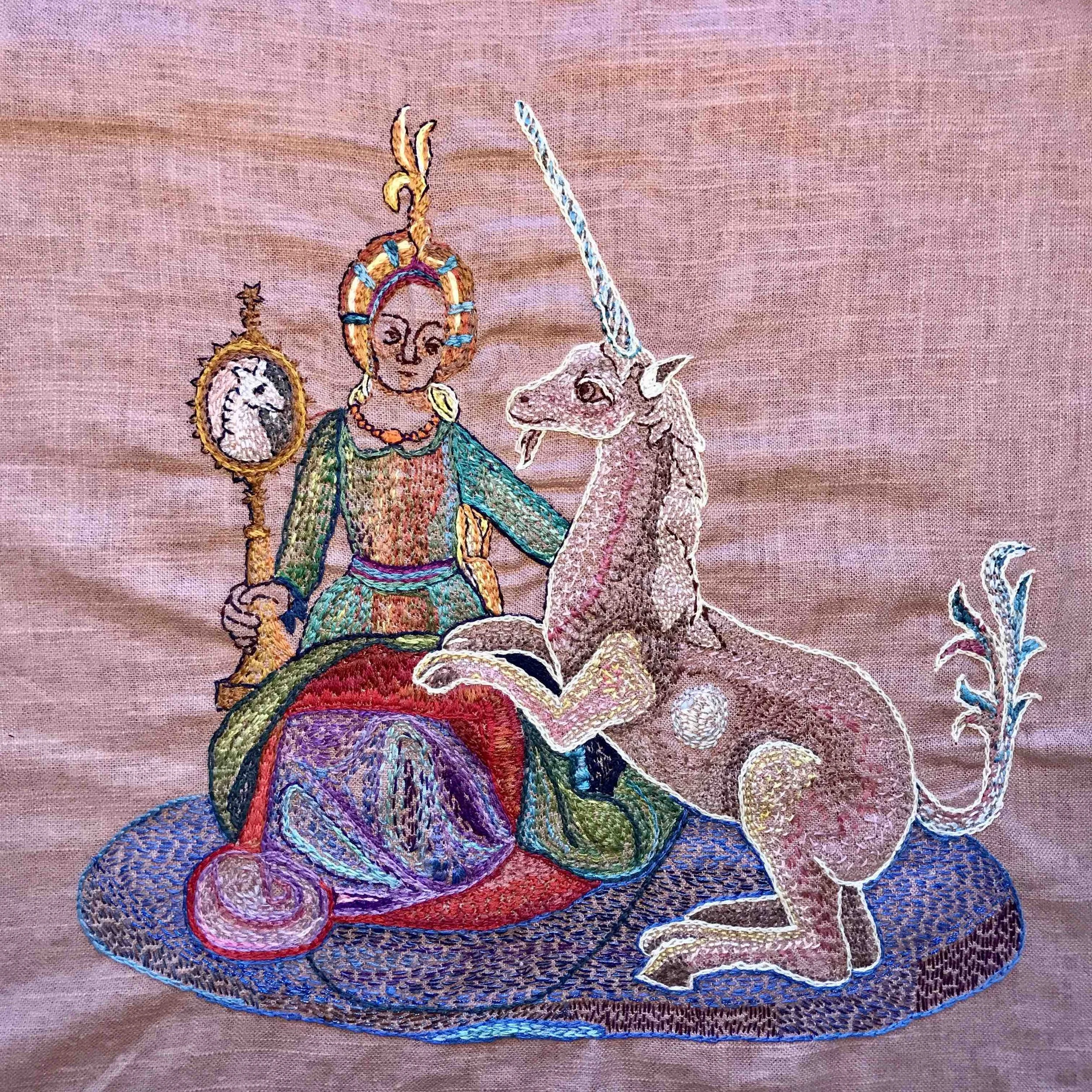 maman avec licorne