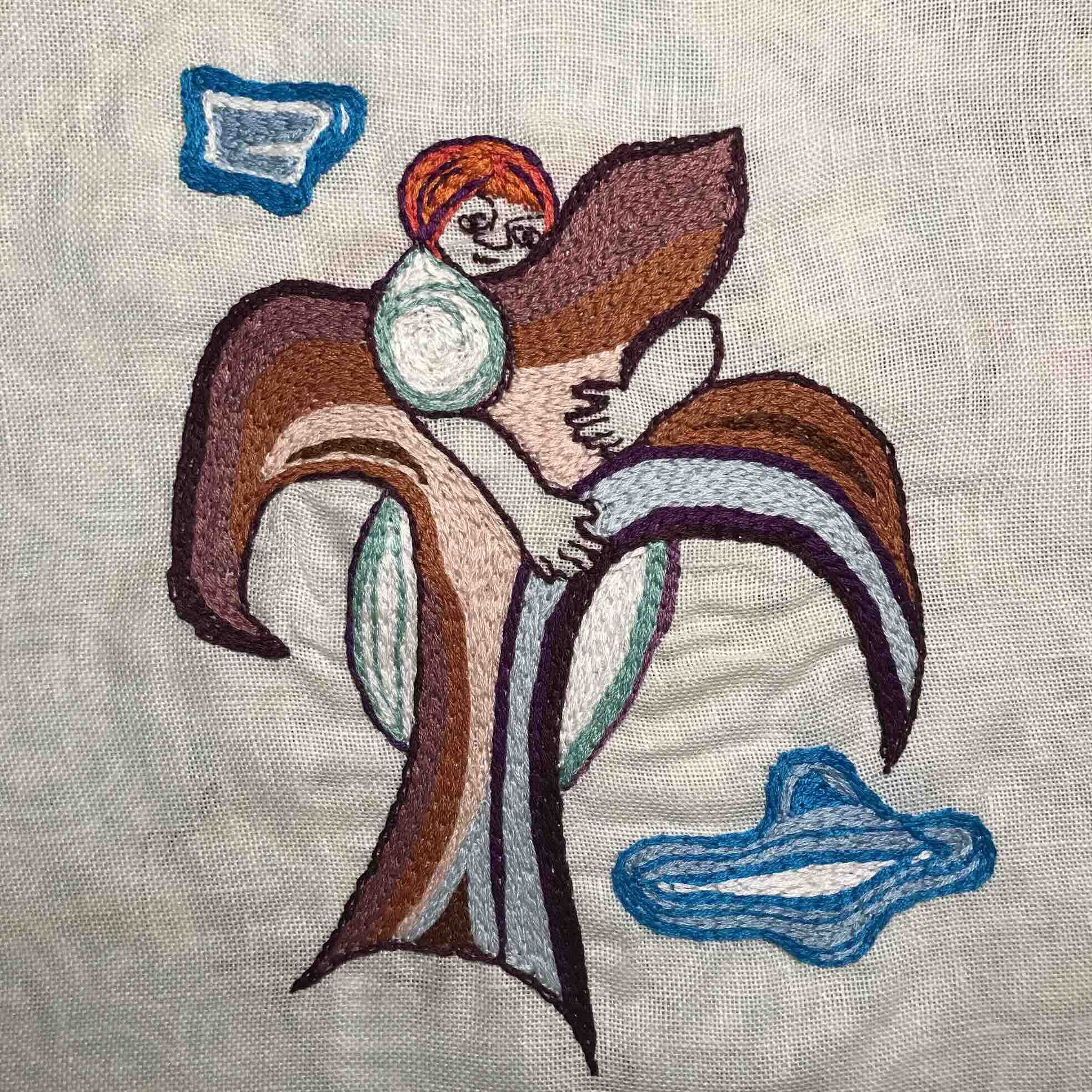 Tommelise, 30x28 cm