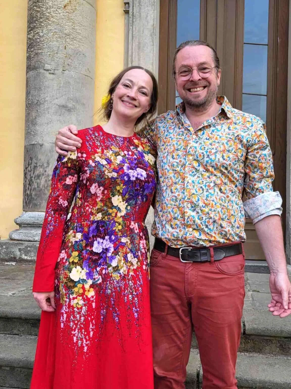 Musikerægteparret Thomas Gooseman og Julie Andkjær Olsen
