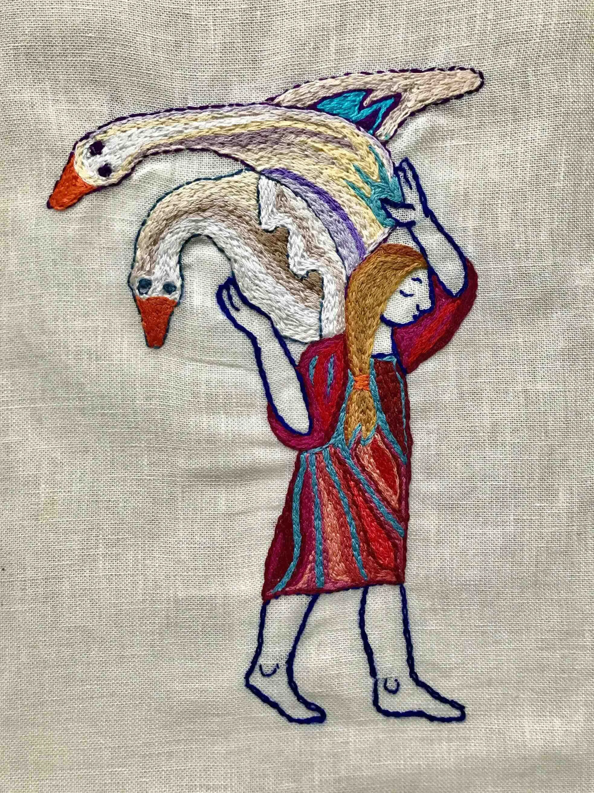 Vort natlige arbejde, 35x28 cm