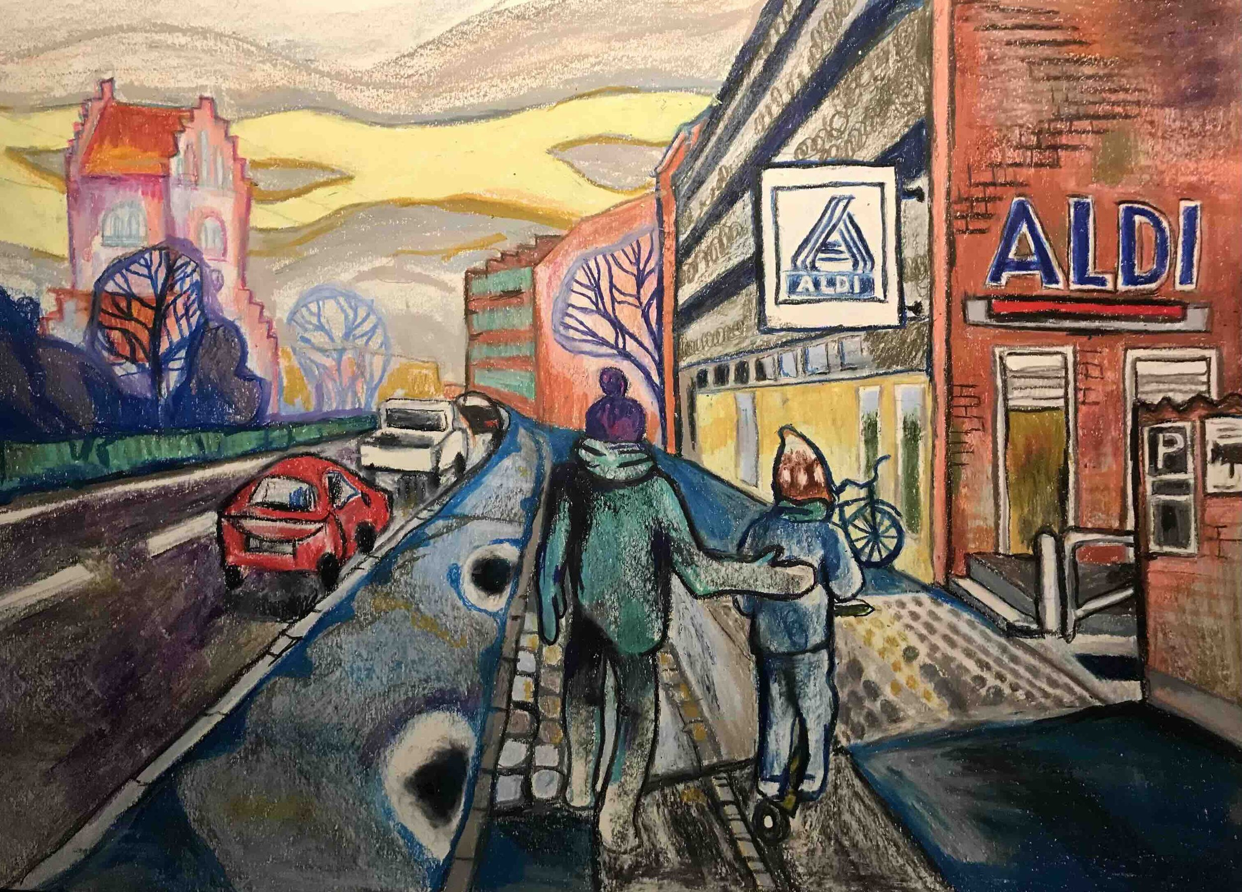 Hyldest til Aldi på Kastrupvej, december 2022