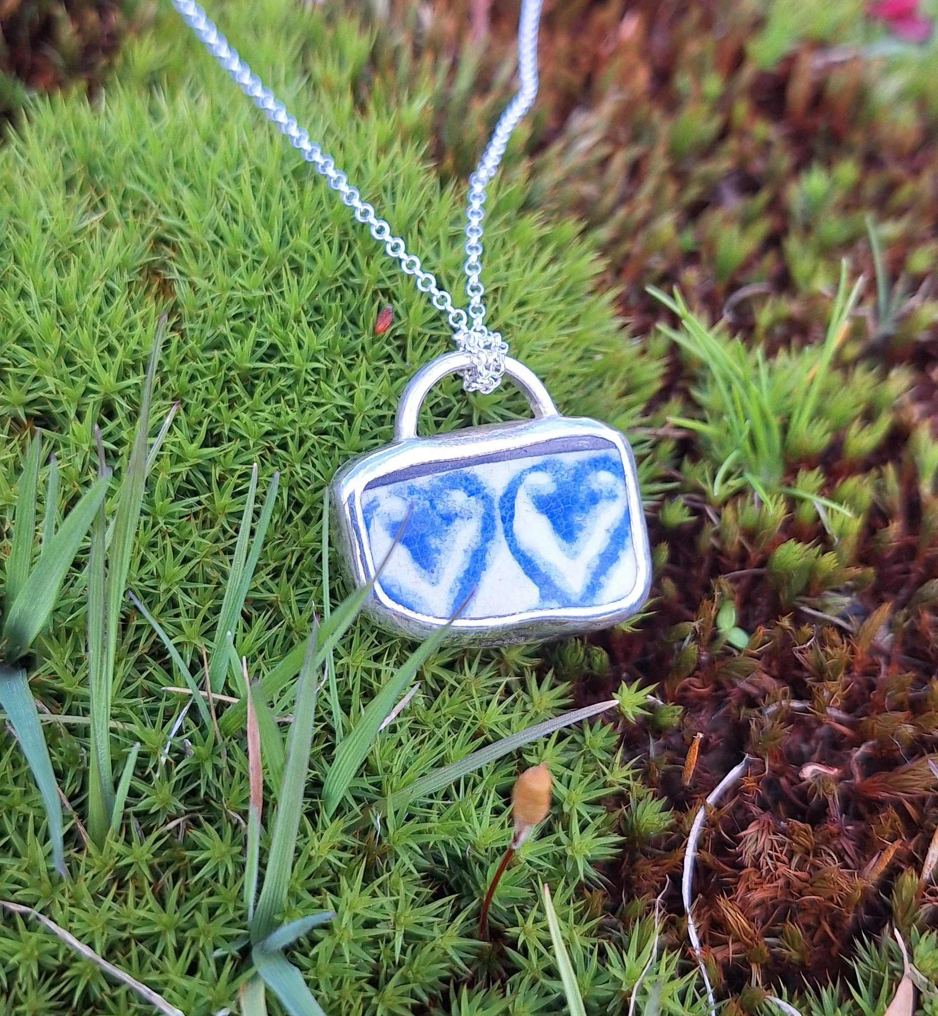 Lost and Found. Shard found in Welsh countryside. 20th wedding anniversary