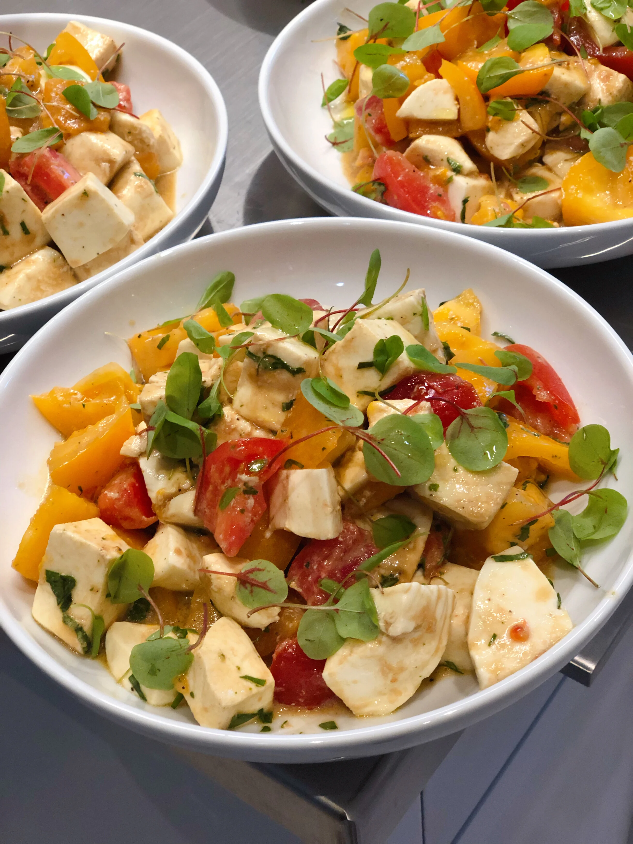 EATS: Heirloom Tomato + Mozzarella Salad Recipe