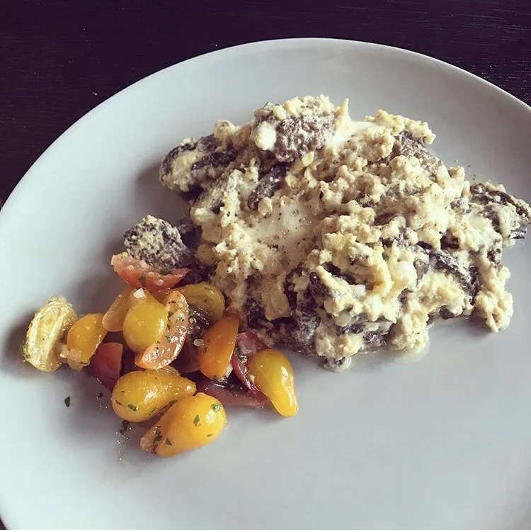Brunch: Scrambled Eggs with French Truffle