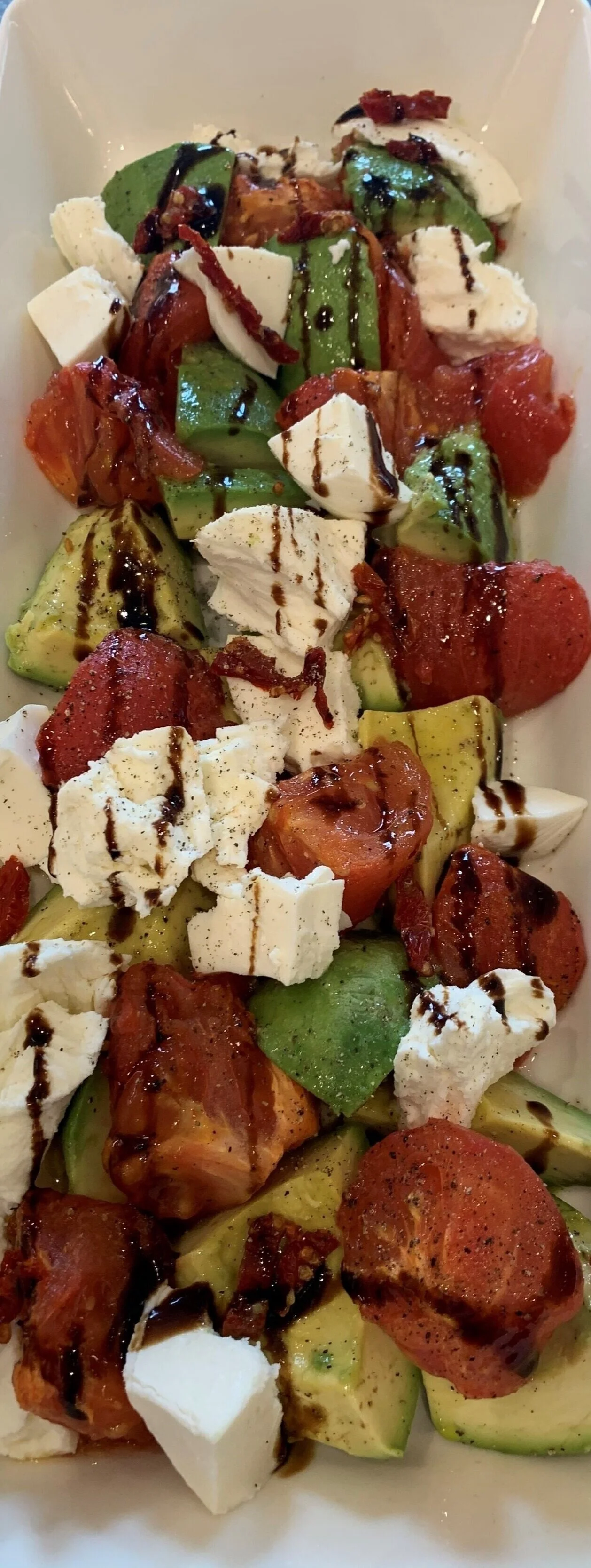 EATS: Roasted Tomato + Avocado Salad