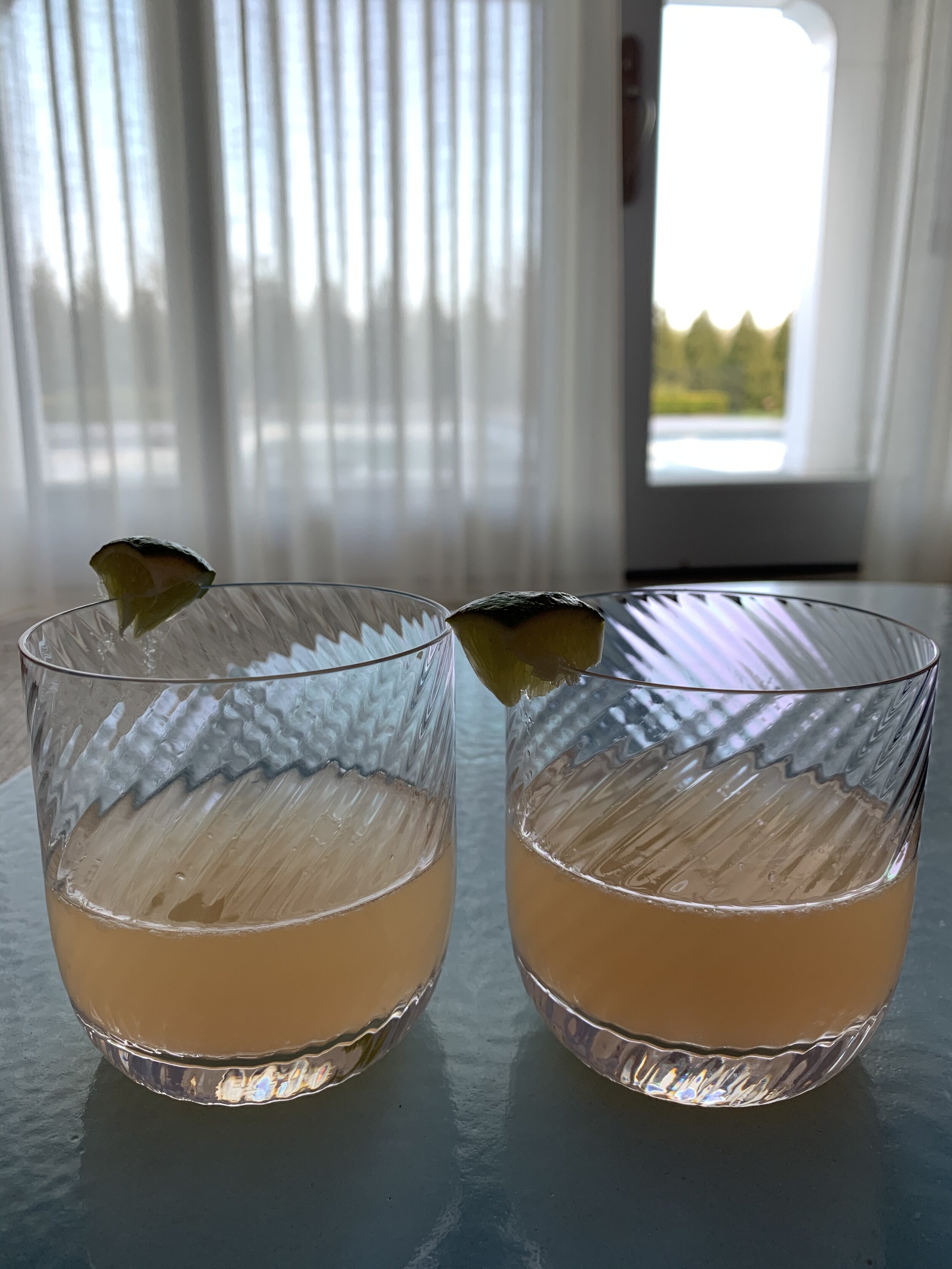 Cocktails: Grapefruit, Ginger + Tequila Cocktail