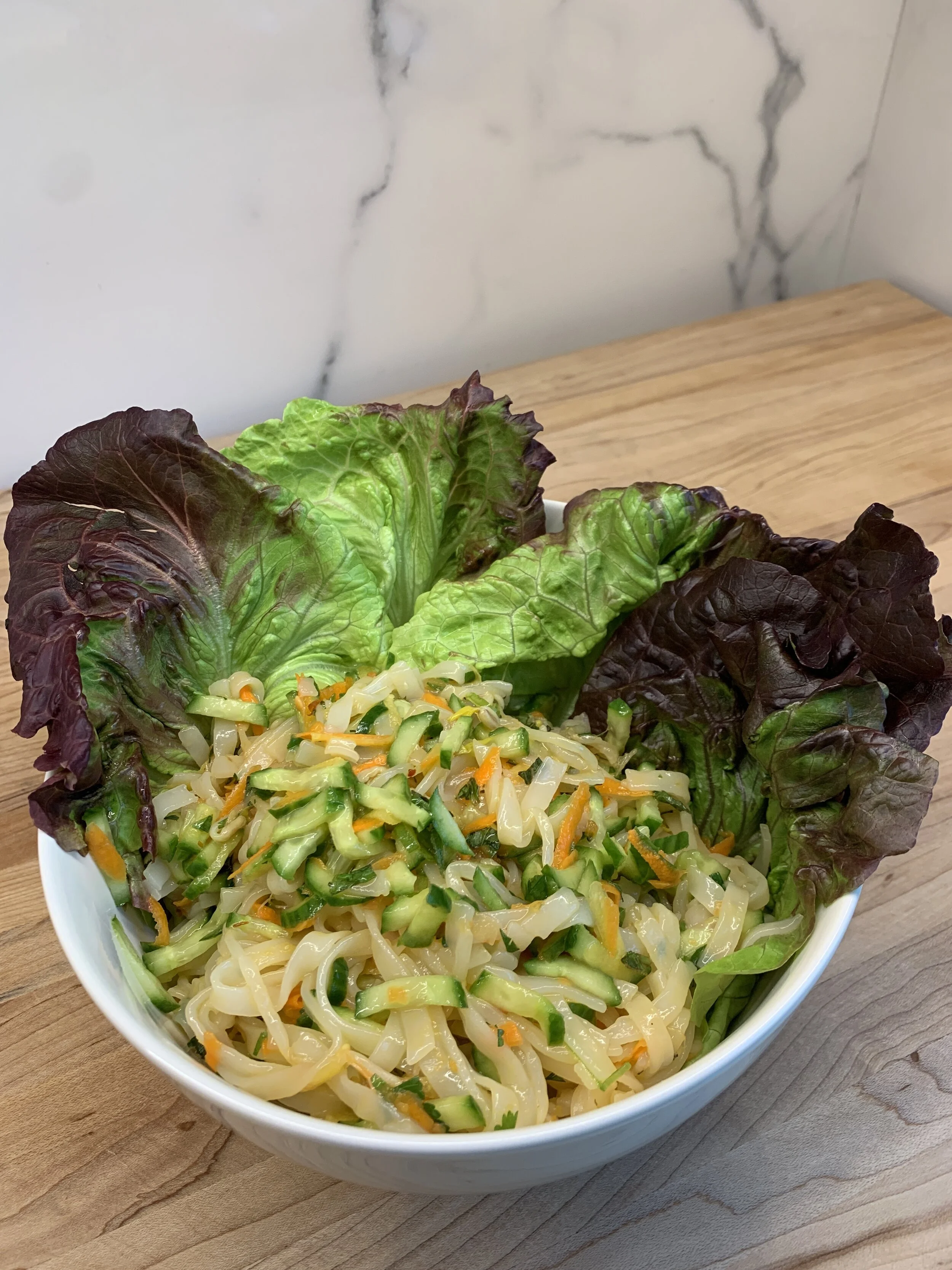 EATS:  Summer Rice Noodle Salad