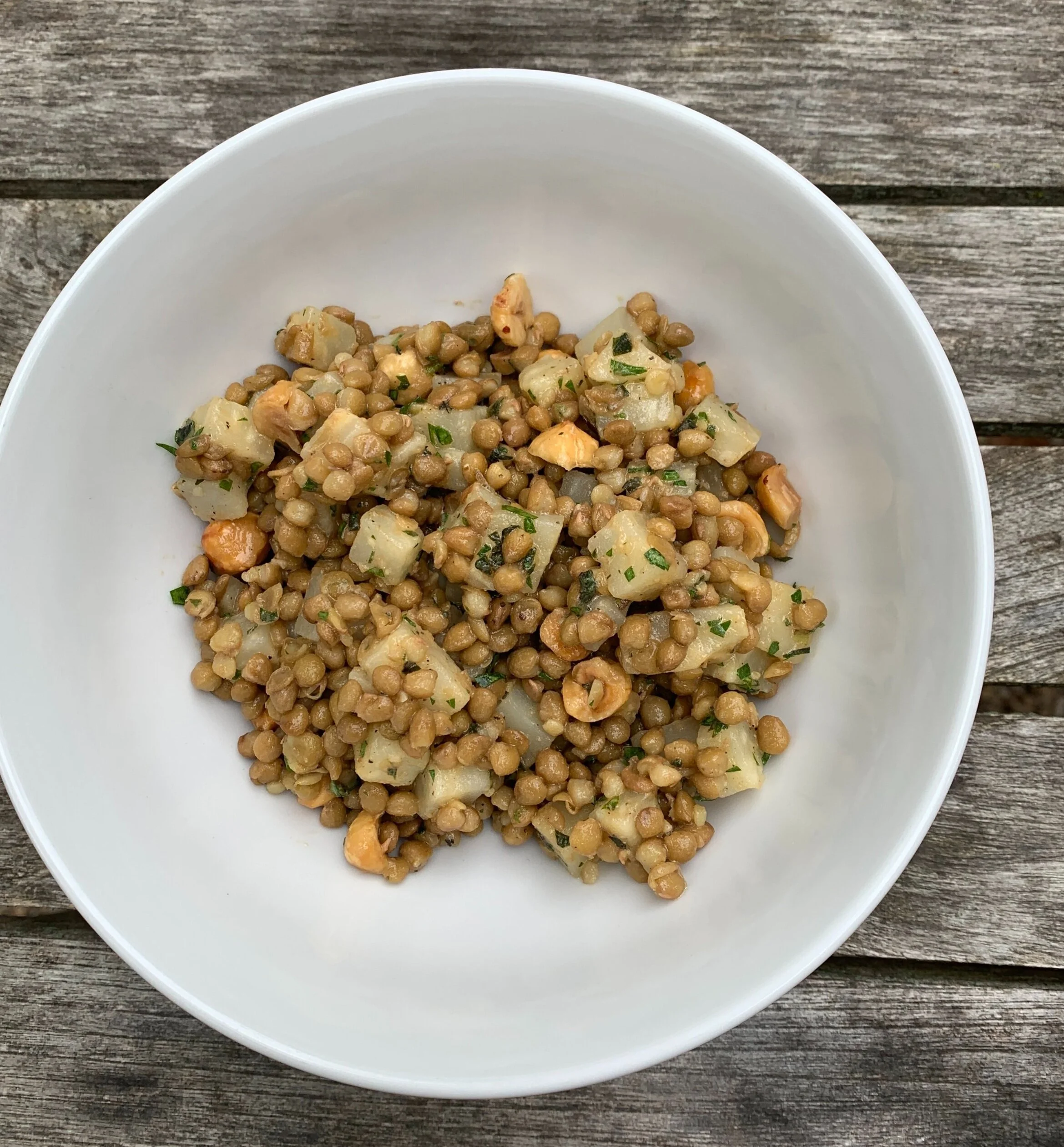 EATS: Fall Lentil Salad Recipe