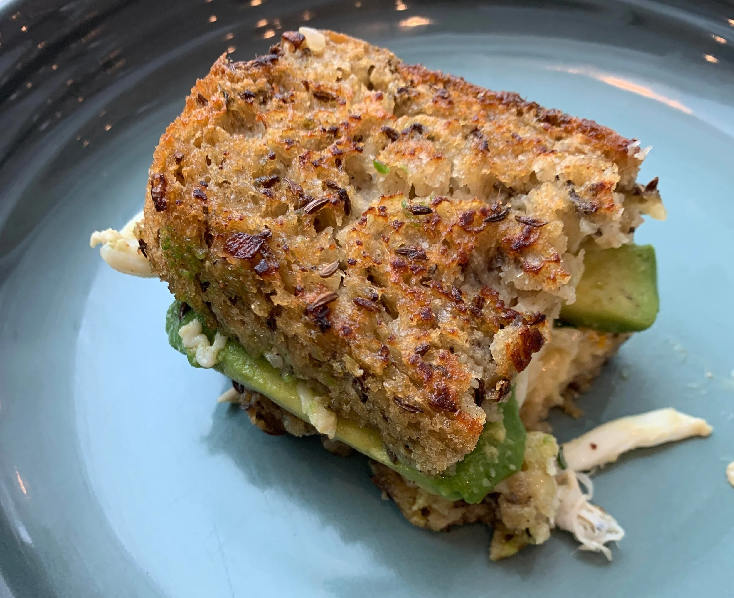 EATS: Crab + Avocado Grilled Cheese Recipe
