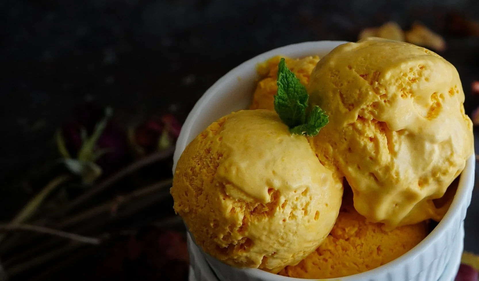 Plant Based Pumpkin Ice Cream 