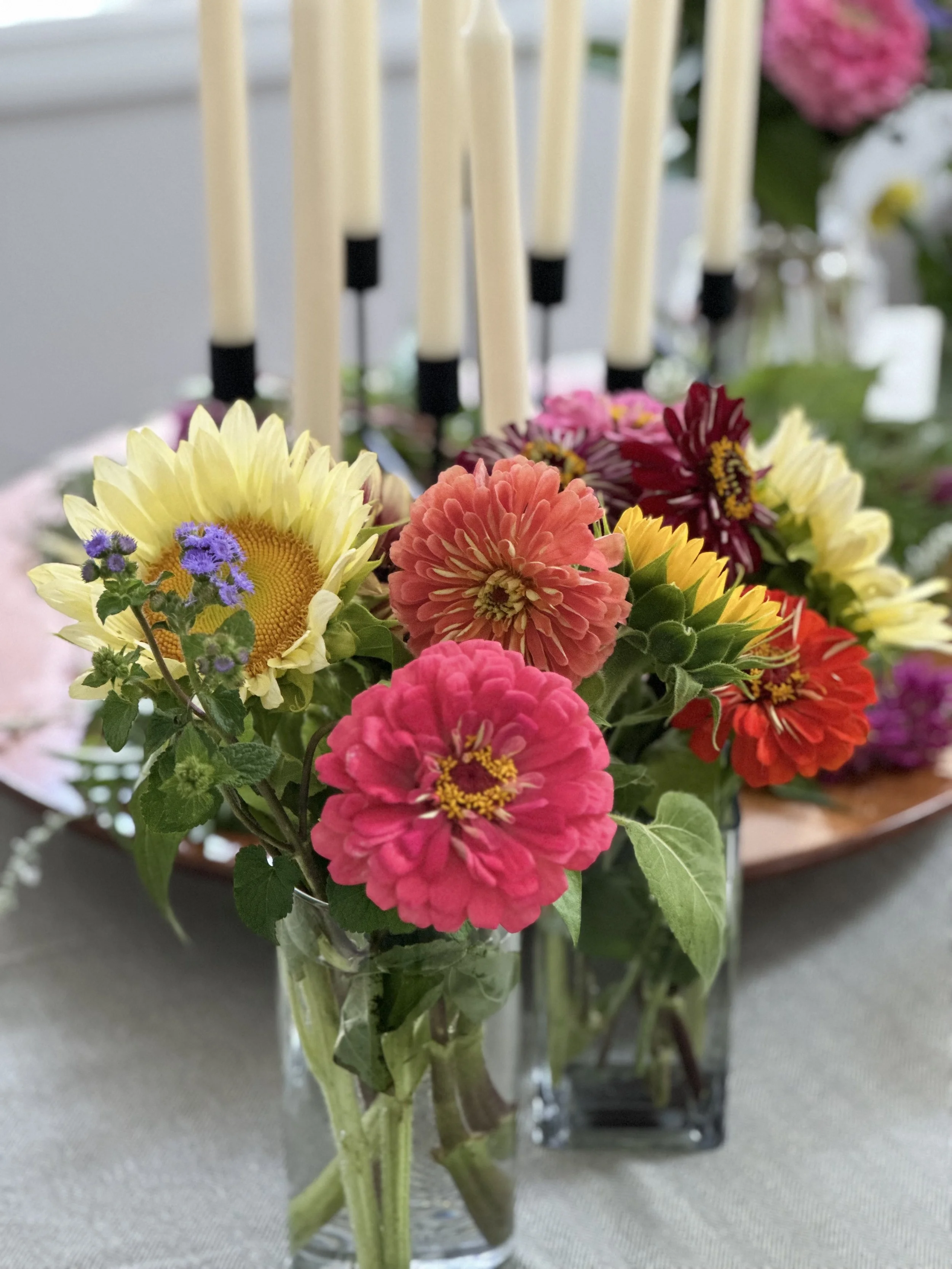 Fruit, Flowers, and London Blue Topaz: 4th Year Wedding Anniversary 