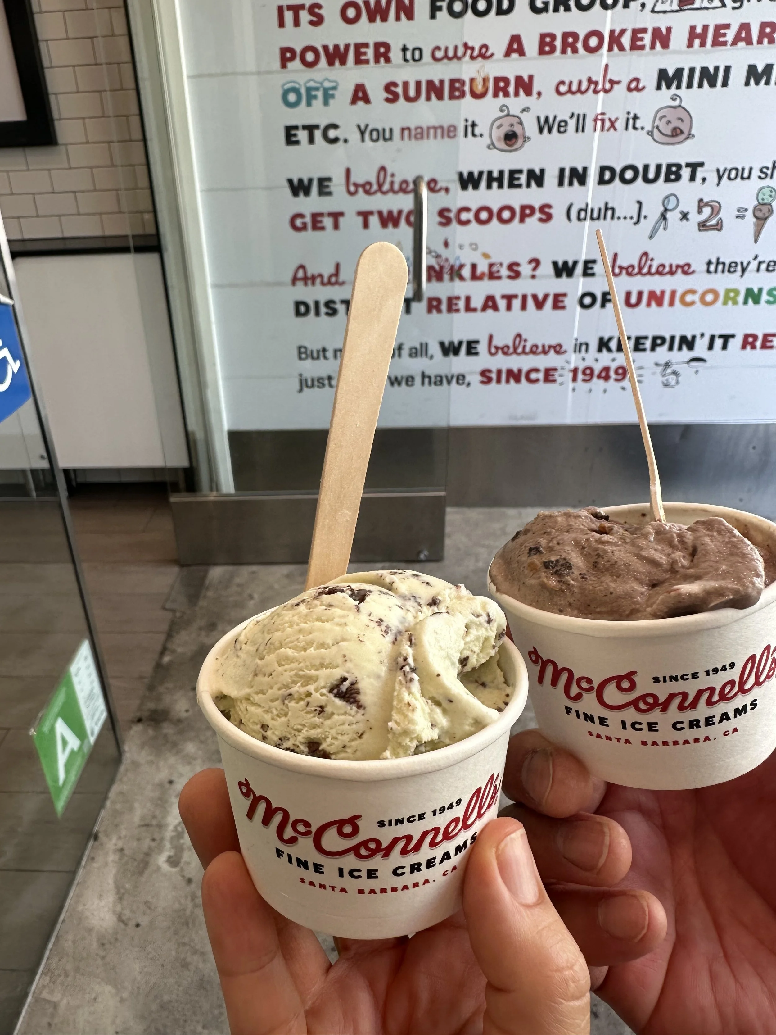 Scoop Up Happiness at McConnell's Ice Cream Shop 