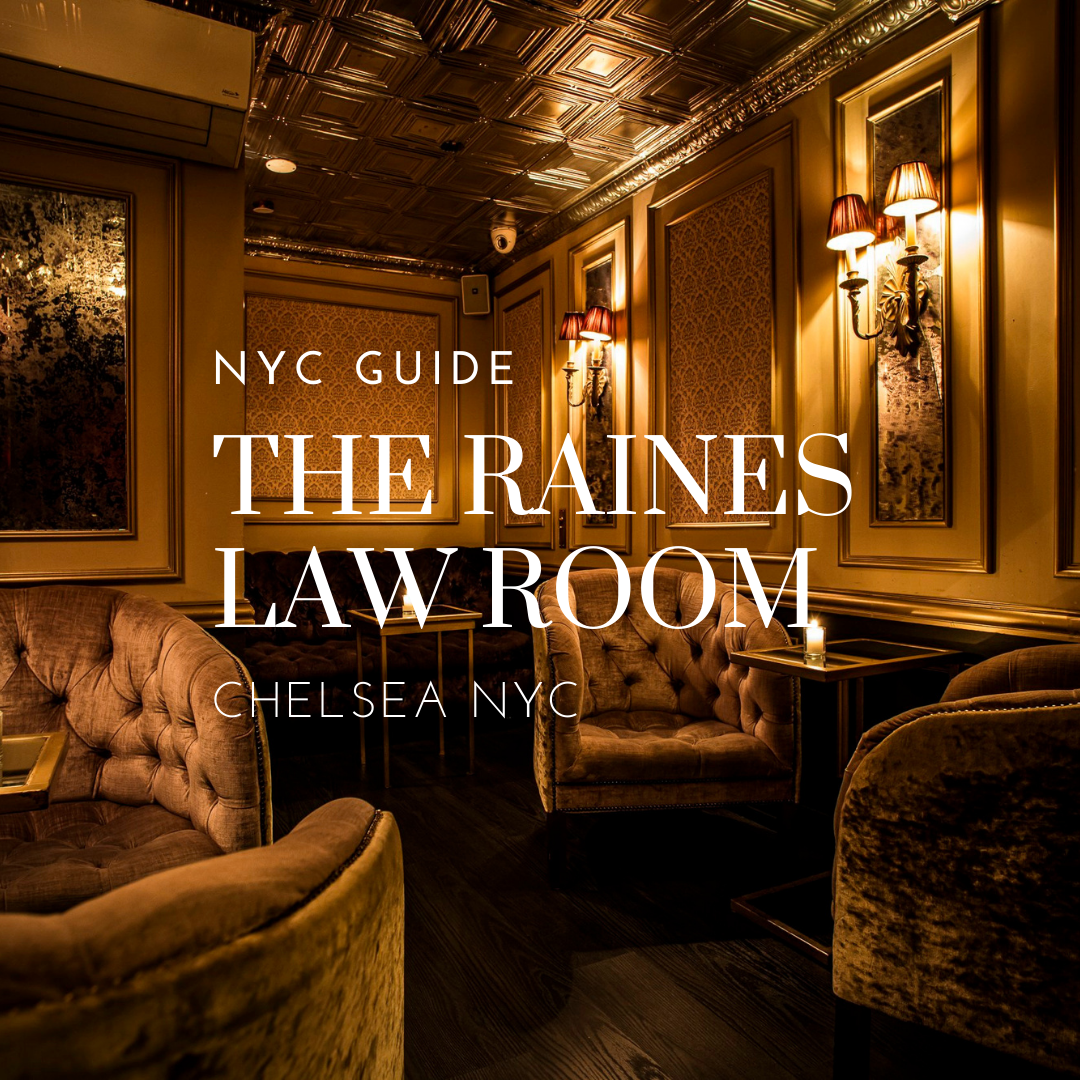 Chelsea Speakeasy: The Raines Law Room