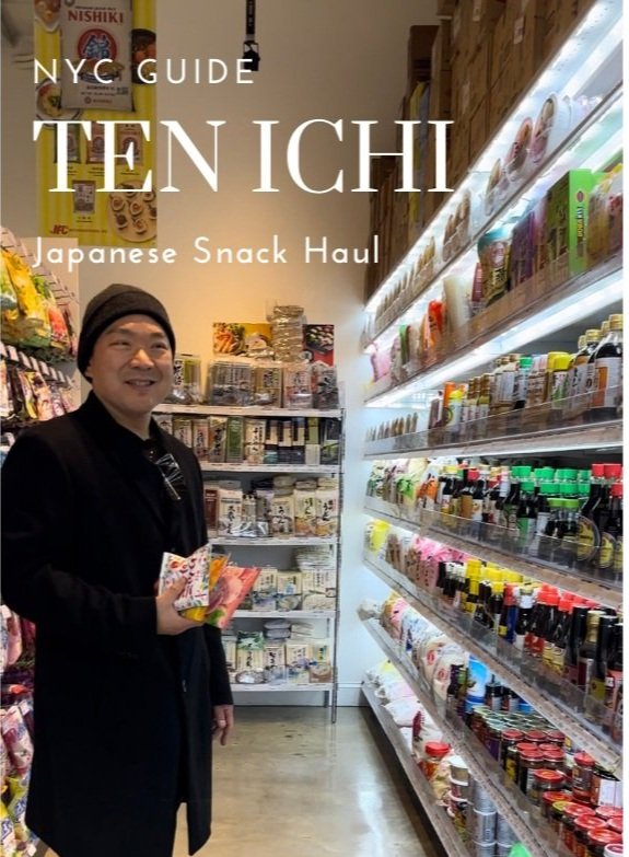 Japanese Snack Haul Ten Ichi NYC