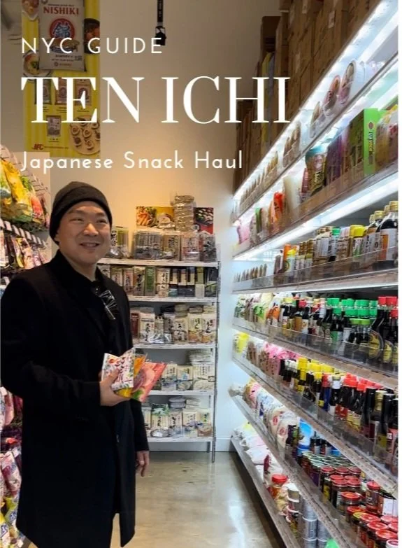 Japanese Snack Haul Ten Ichi NYC — Seis Kamimura