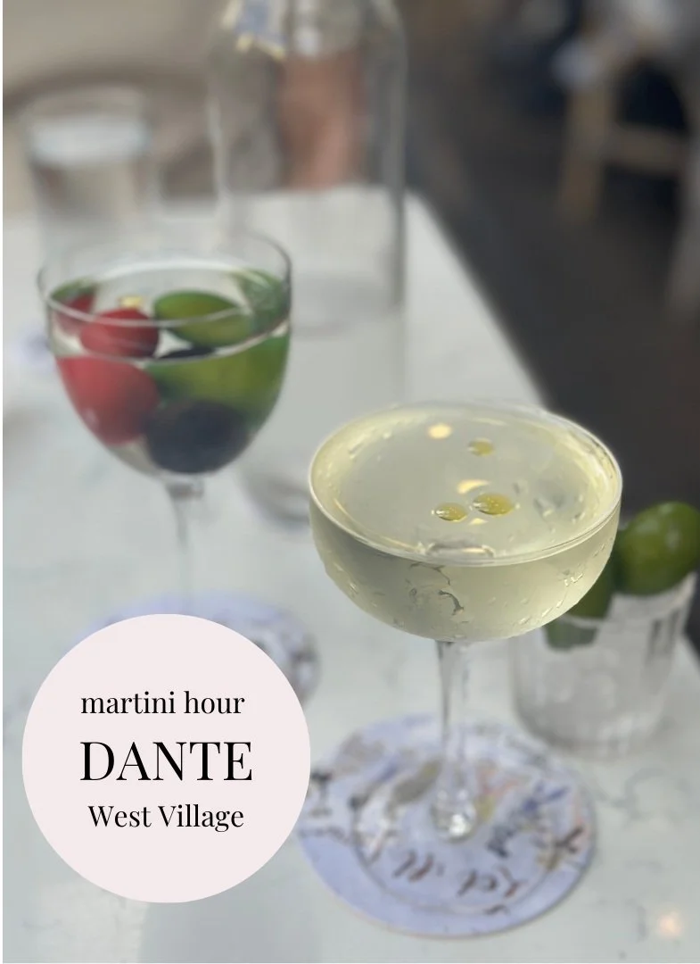 NYC Martini Hour: Dante West Village
