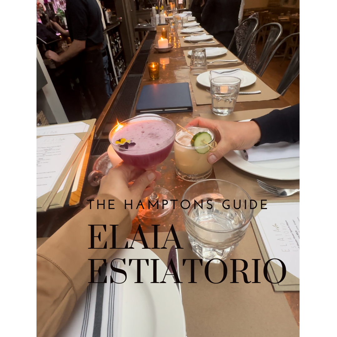The Hamptons: Elaia Estiatorio 