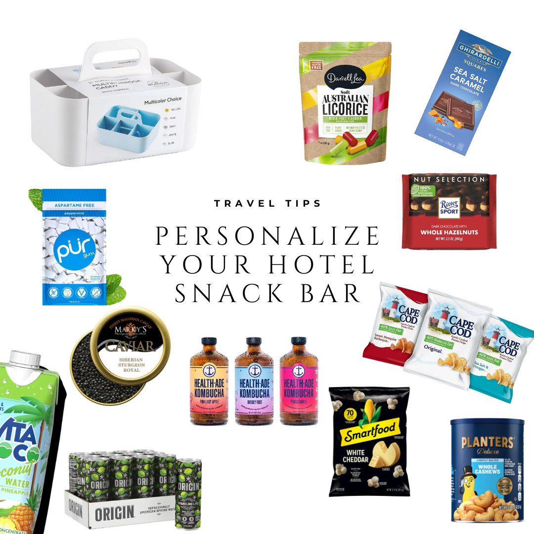 Travel Tips: Create Your Portable Hotel Mini Bar 