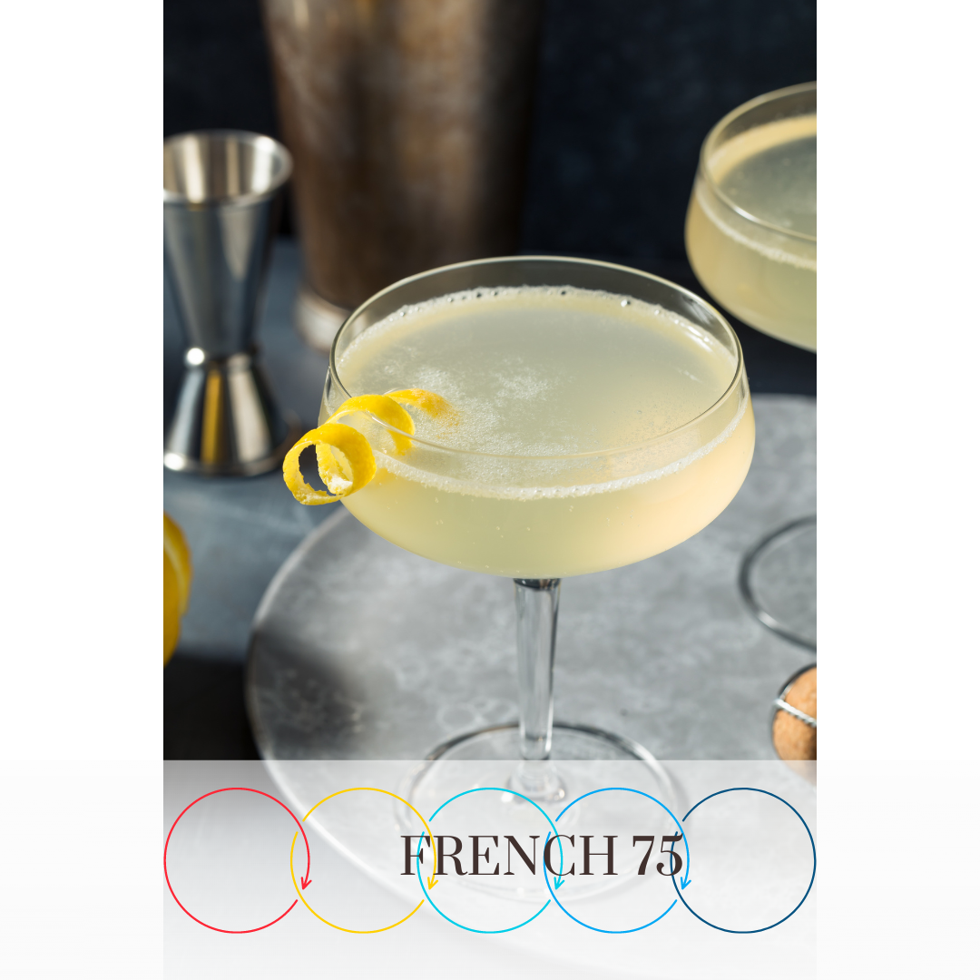 Toast the 2024 Olympic Games in Paris with a Classic French 75