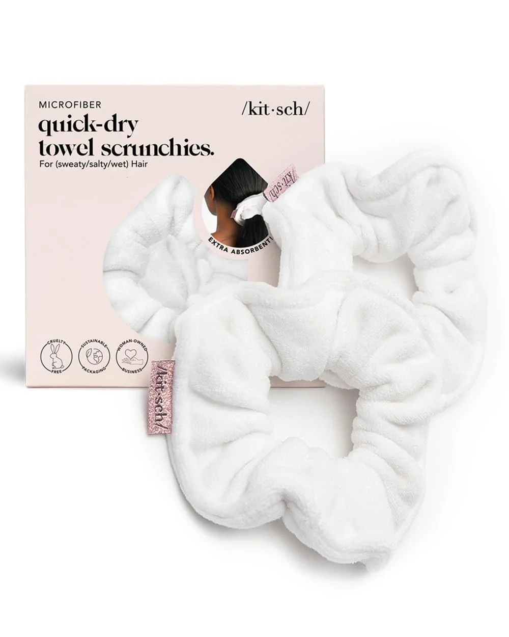 Microfiber Scrunchies