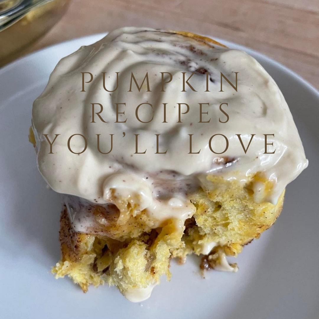3 Pumpkin Recipes we can't get enough of