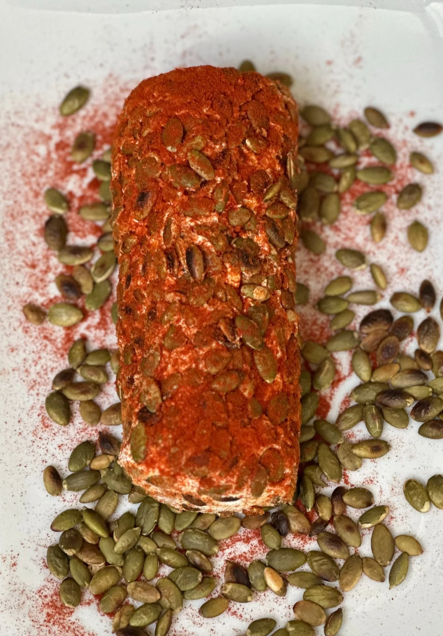 Smoky Harvest Goat Cheese Log