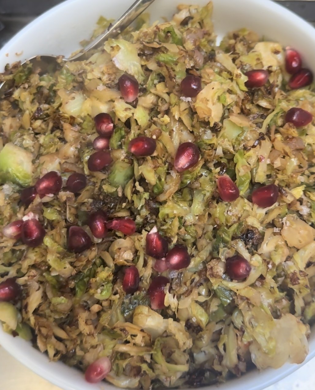 Sweet and Savory Brussels Sprouts 